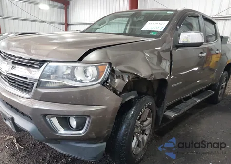 2015 Chevrolet Colorado Lt из США, поврежденный, VIN 1GCGTBE39F1193921